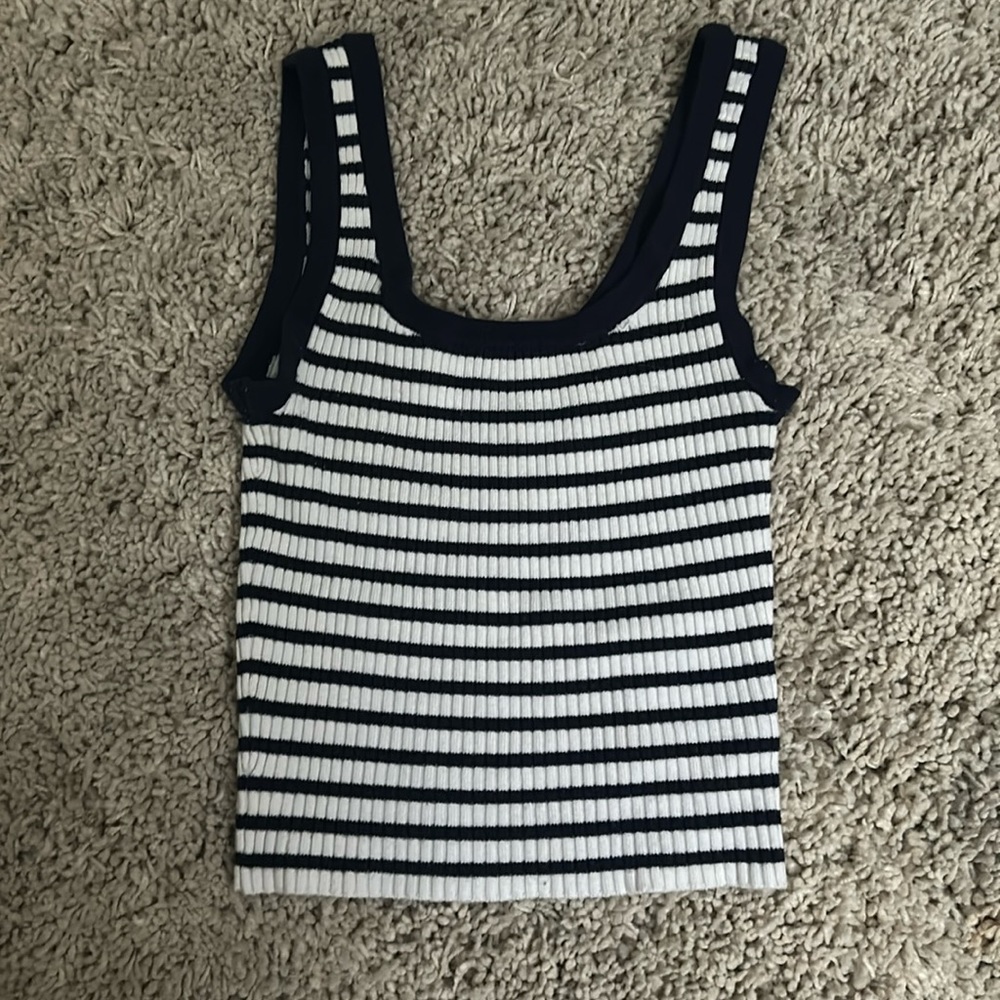 stripped tank top